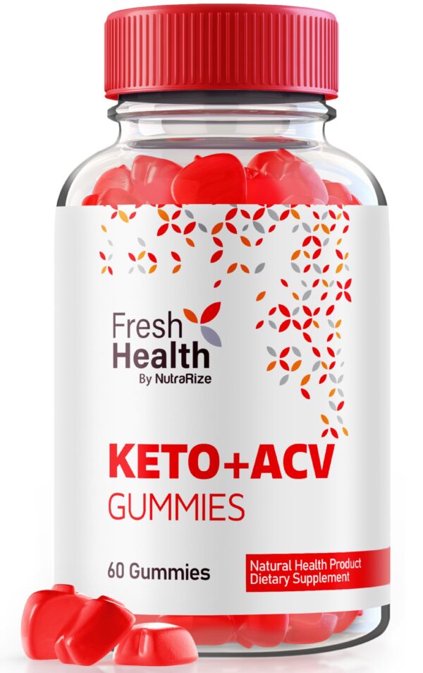 Botella gomitas Fresh Healthy Keto ACV 60 unidades