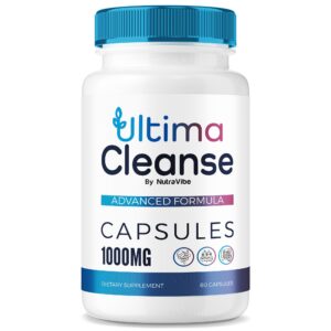 Cápsulas Ultima Cleanse en blister frontal