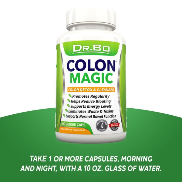 Limpieza total del colon con pastillas detox y naturalidad