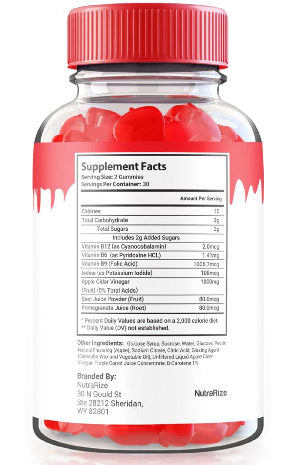71ClKtmKguL.jpg Gomitas Melt Away Keto ACV 1000MG presentación