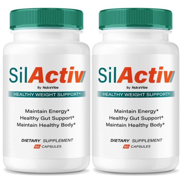 Cápsulas SilActiv frente de etiqueta