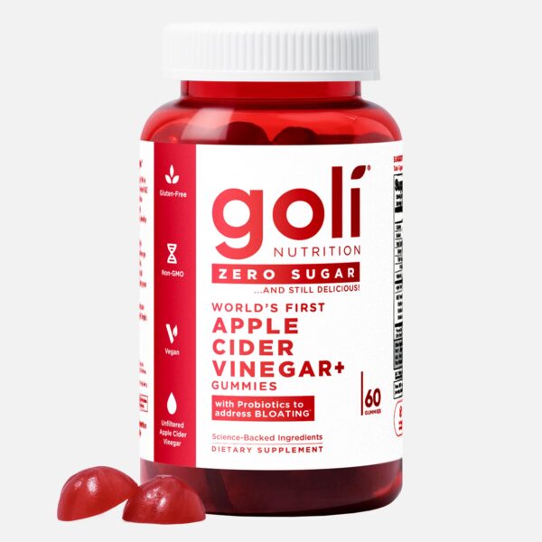 Gominolas Goli vinagre manzana sin azúcar con vitamina B12 y probióticos