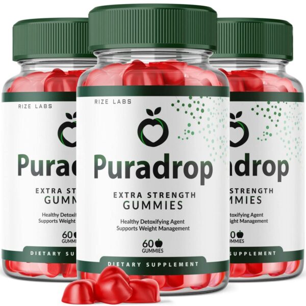 Gomitas Puradrop Keto ACV para pérdida avanzada de peso