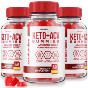 Gomitas KetoKandies vinagre manzana paquete 3