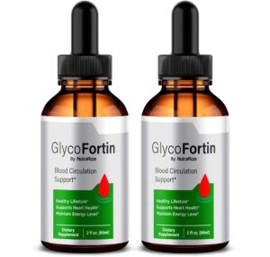 Gotas GlycoFortin pack doble para circulación y soporte natural