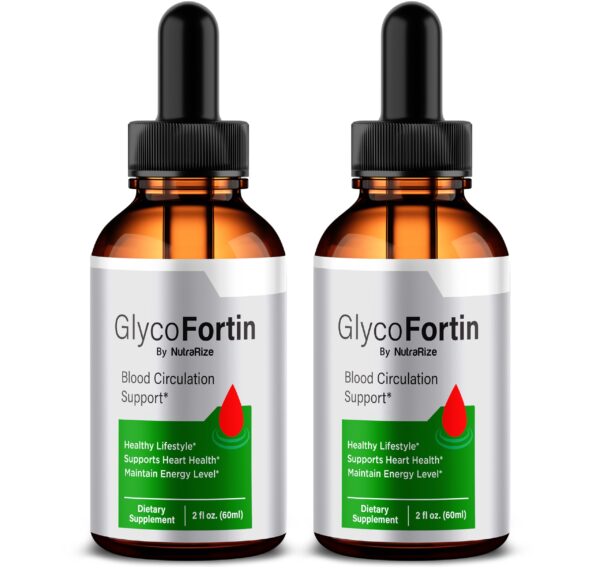 Gotas GlycoFortin pack doble para circulación y soporte natural