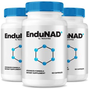 EnduNAD cápsulas diaria energía celular NutraVibe pack 3