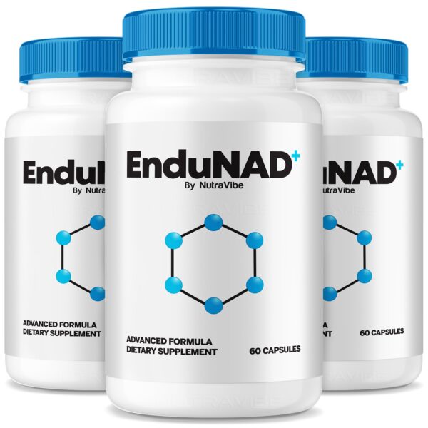 EnduNAD cápsulas diaria energía celular NutraVibe pack 3