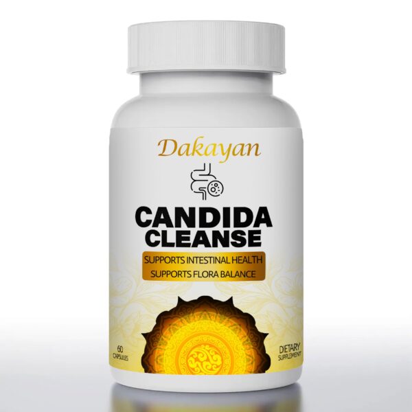 Advanced Candida Cleanse 60 cápsulas soporte digestivo