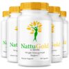 NattuGold cápsulas frente al envase NutraVibe