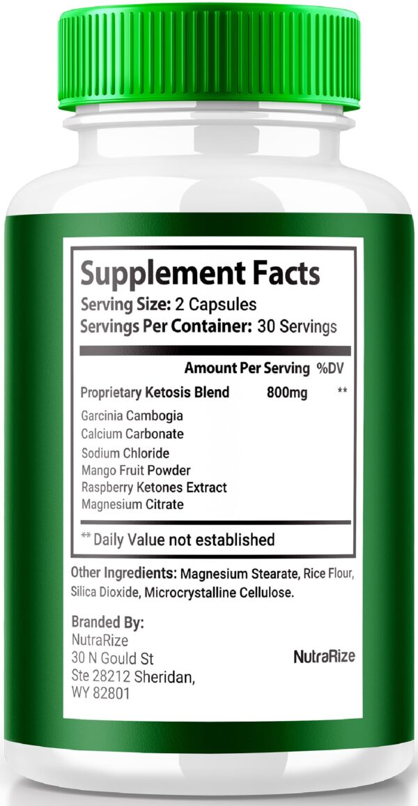 Suplemento D-Fit cápsulas naturales para pérdida de peso keto