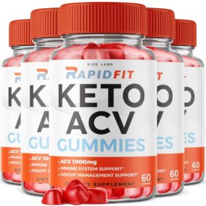 RapidFit Keto gummies con vinagre de manzana suplemento