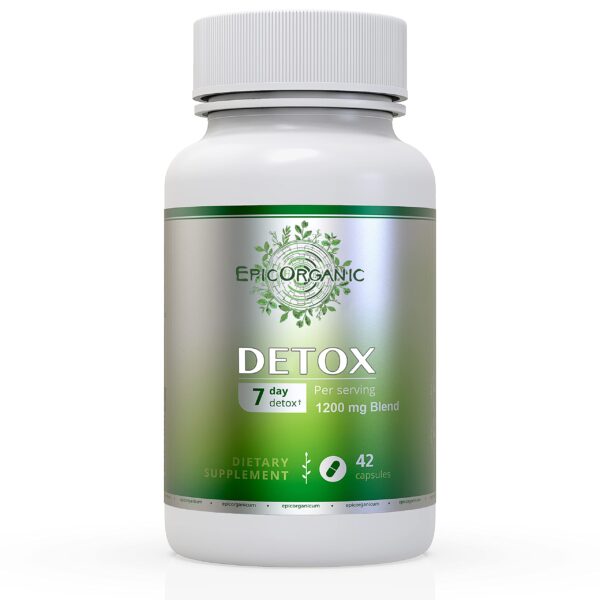 Epic Organicum detox de 7 días limpieza intestinal y hepática
