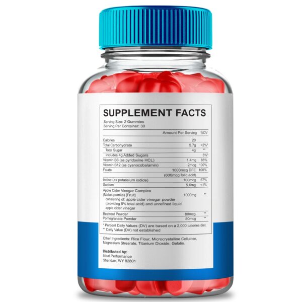 KetoFusion ACV gomitas 1000mg máxima potencia suplemento natural