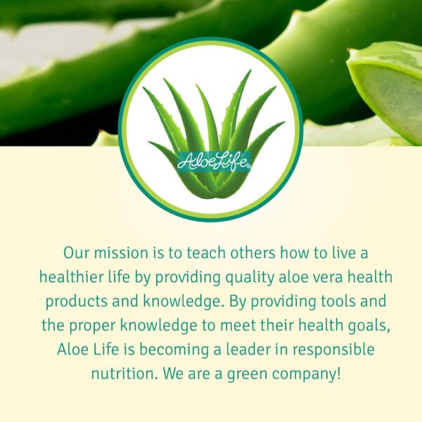 Botella suplemento Aloe Life detox regularidad digestiva