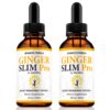Ginger Slim Pro gotas suplemento natural 2 paquetes