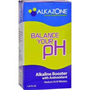 AlkaZone gotas alcalinas antioxidantes paquete de cuatro