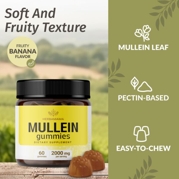 Gomitas Herbamama sin colores artificiales para pulmón saludable