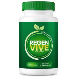 Frasco de Regenvive fórmula original 60 cápsulas