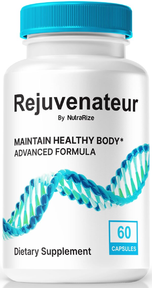 Cápsulas naturales Rejuvenateur para salud y defensas