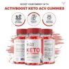 Frasco gomitas Activ Boost Keto ACV suplemento diario