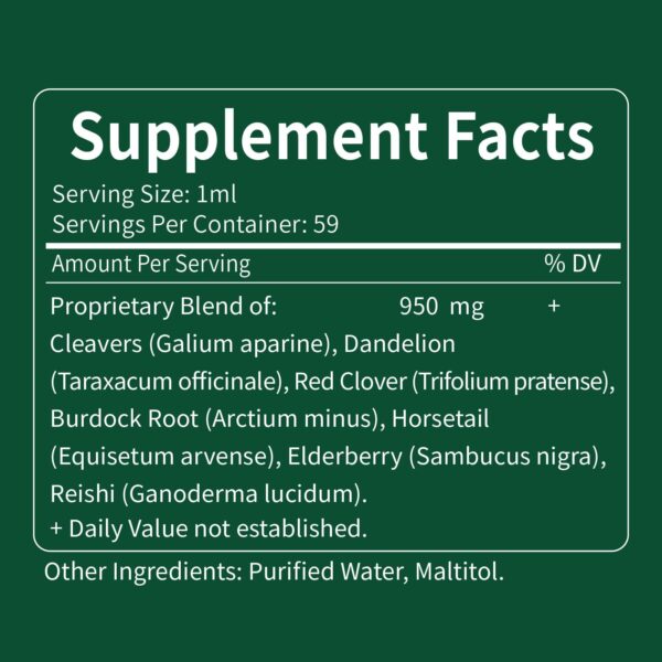 Frasco frente gotas DetoxenNATURE hierbas orgánicas