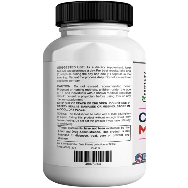 Envase de 60 cápsulas Cleanse Pro Max