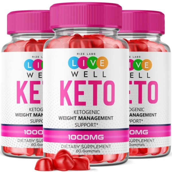 Gomitas Live Well Keto rize labs para pérdida de peso con vinagre de manzana