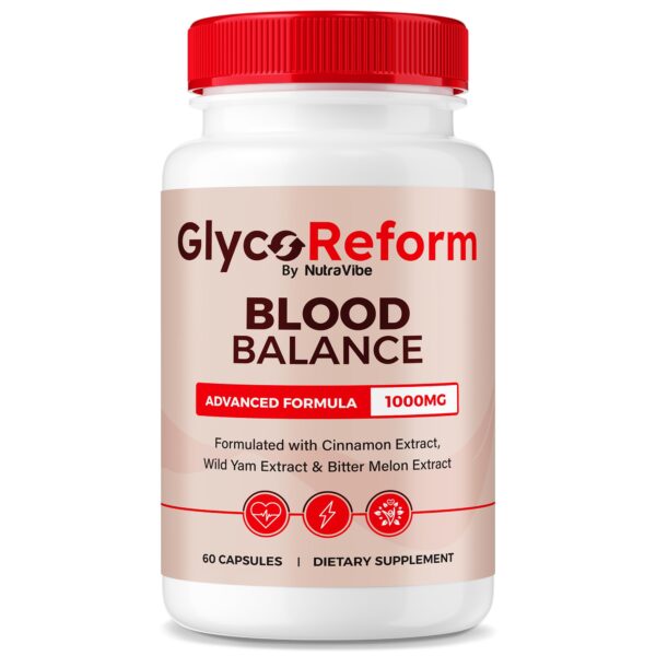 Envase de Glyco Reform NutraVibe para circulación y energía