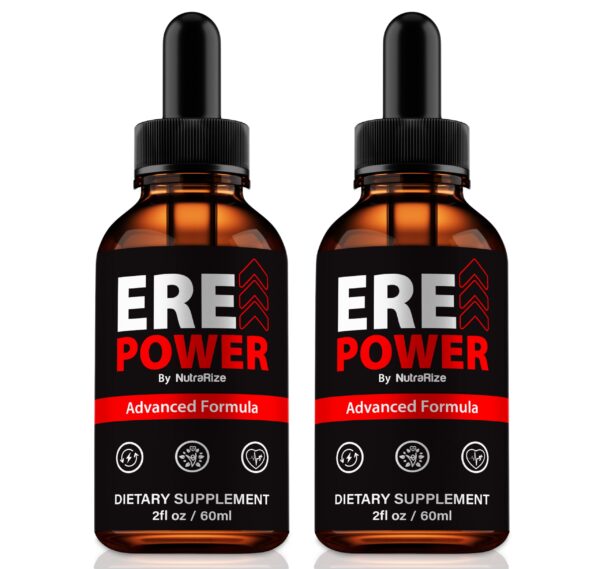 Paquete 2 gotas ErePower fórmula natural para resistencia