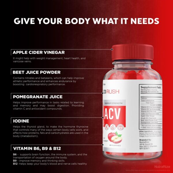 Version 1.0.0 Metabolismo acelerado con gomitas keto rush NutraRize