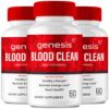 Cápsulas Genesis Blood Clean suplemento avanzada limpieza vasos sanguíneos