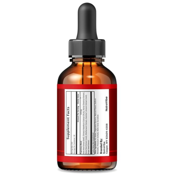 Etiqueta PowerSlim Drops con ingredientes