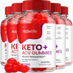 ActivLife Keto ACV gomitas apoyo control de peso paquete
