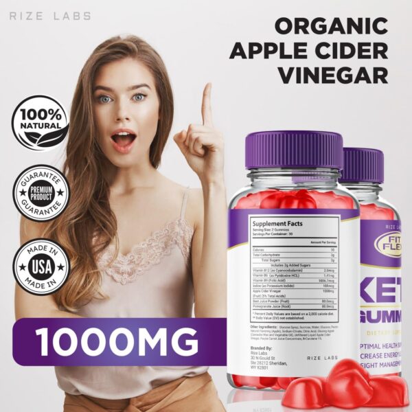 Gomitas FitFlex Keto máximo apoyo y metabolismo saludable