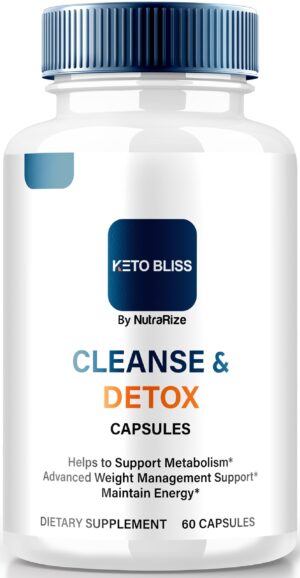 Keto Bliss cápsulas para limpieza y detox apoyo natural