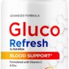 Frasco de cápsulas Gluco Refresh NutraRize 60 unidades