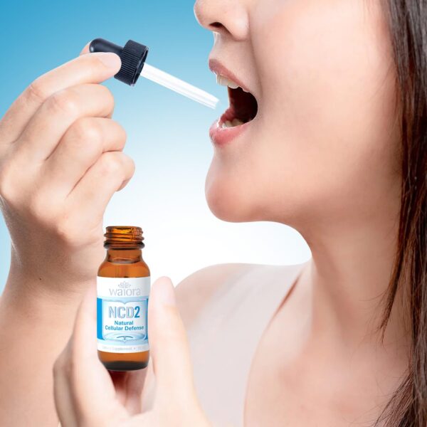 Información producto gotas Waiora NCD2 zeolita activada natural