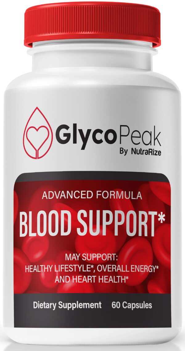 Version 1.0.0 Cápsulas NutraRize Glyco Peak para salud y circulación