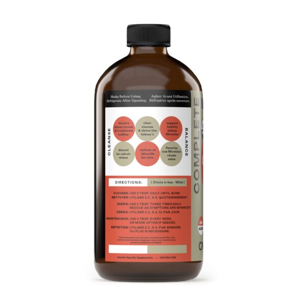 Suplemento líquido para limpieza renal kidney complete