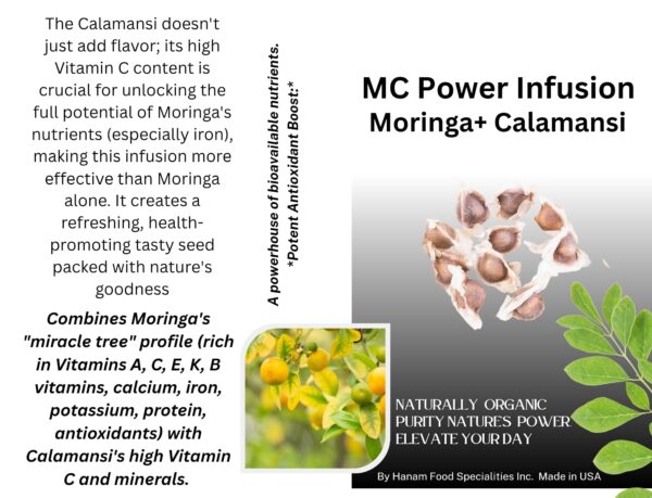 Version 1.0.0 Paquete de MC Power Infusion con sabor naranja para detox y energía