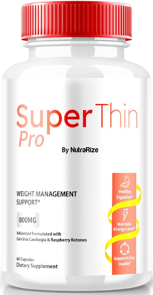NutraRize SuperThin Pro cápsulas para pérdida de peso fórmula Keto