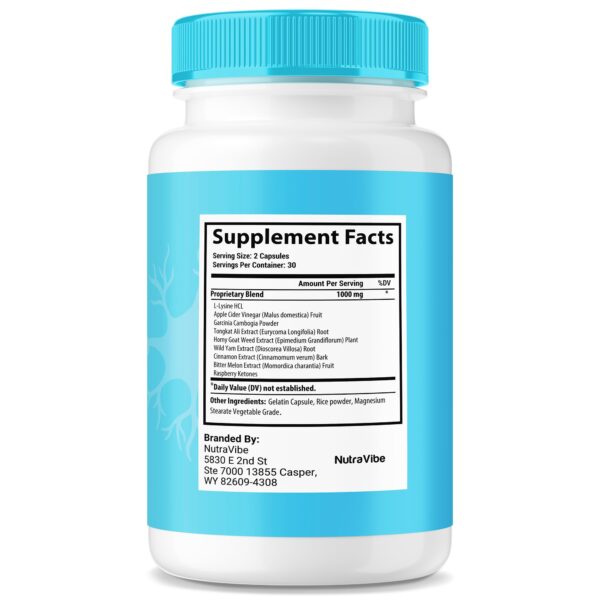 Envase de NutraVibe Renerve 60 cápsulas