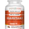Vadik Herbs Haritaki suplemento orgánico en envase original
