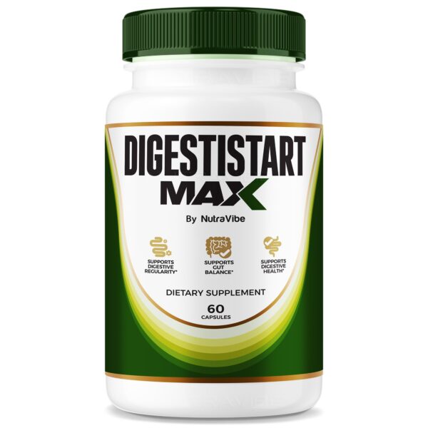 NutraVibe Digestistart Max cápsulas frentes