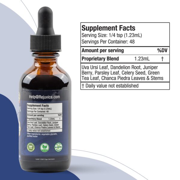 Ingredientes naturales de Rejuvica Health para soporte renal