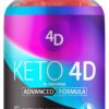 Paquete NutraRize Keto 4D Gominolas para perder peso 60 unidades