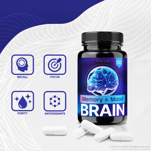 Version 1.0.0 Memory Mood Brain close-up cápsulas