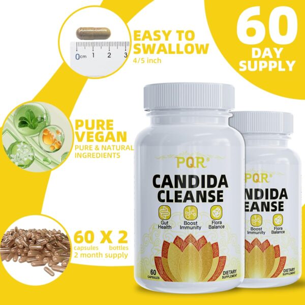 Detalle de ingredientes Candida Cleanse