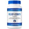 Frasco de cápsulas Relief Zenith soporte nervioso natural